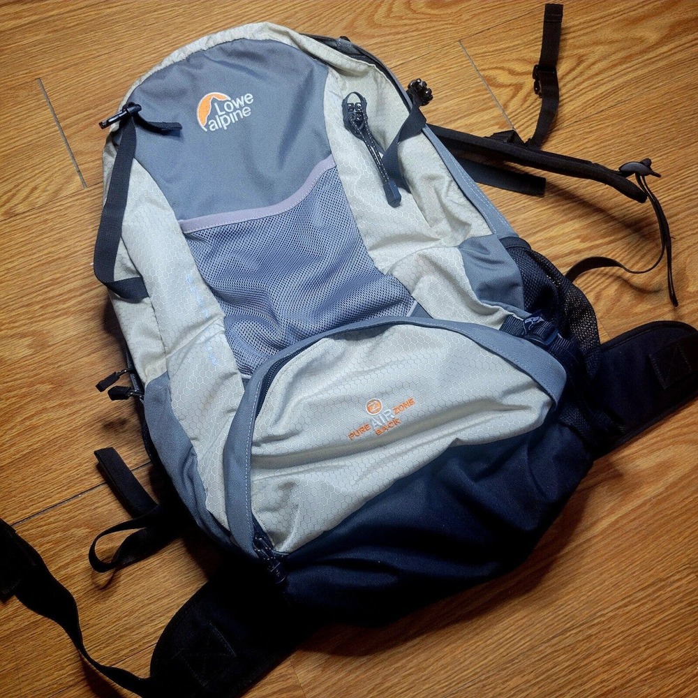 Lowe Alpine Mira Air ND35 Backpack Framed Pure Air Centro Adjustment Gray - Picture 15 of 15